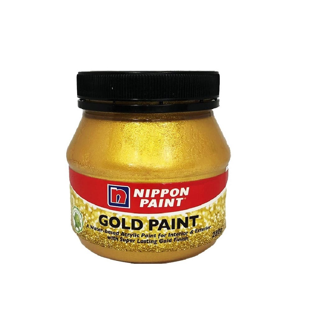 NIPPON 999 GOLD PAINT 250G INTERIOR / EXTERIOR / WOOD AND METAL