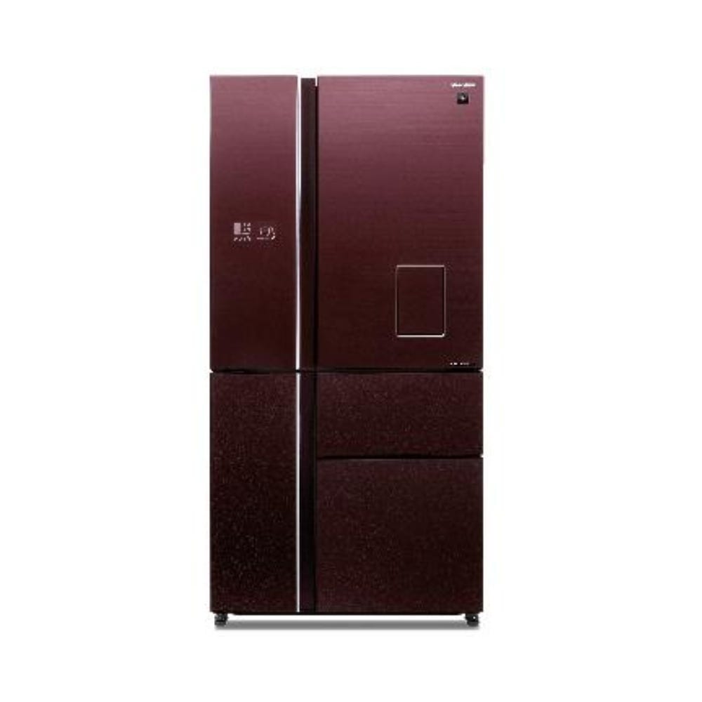 SHARP MULTIDOOR REFRIGERATOR SJF889WGM 780L MAROON