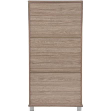NAOMI 6 DOOR STORAGE BOX WITH LOCK NUHOOM SONOMA OAK