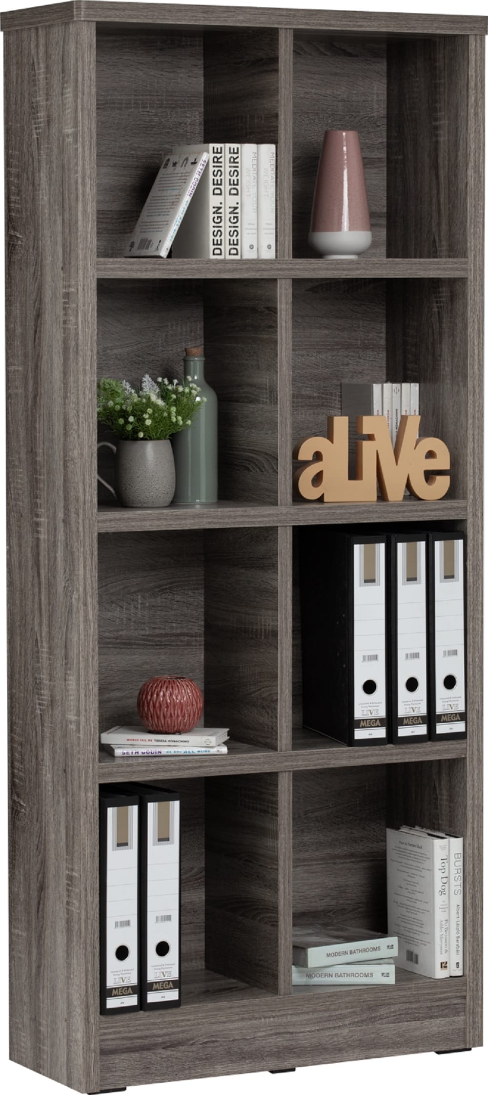 HAVIR FILE CABINET 8 HOLE NUHOOM SONOMA DARK