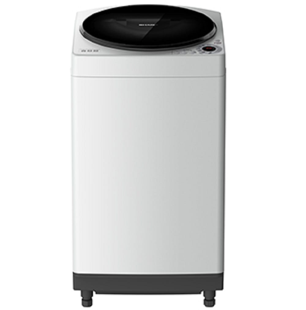 SHARP TOP LOAD WASHING MACHINE ESW809H 8KG LIGHT GREY