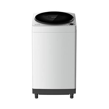 SHARP TOP LOAD WASHING MACHINE ESW809H 8KG LIGHT GREY