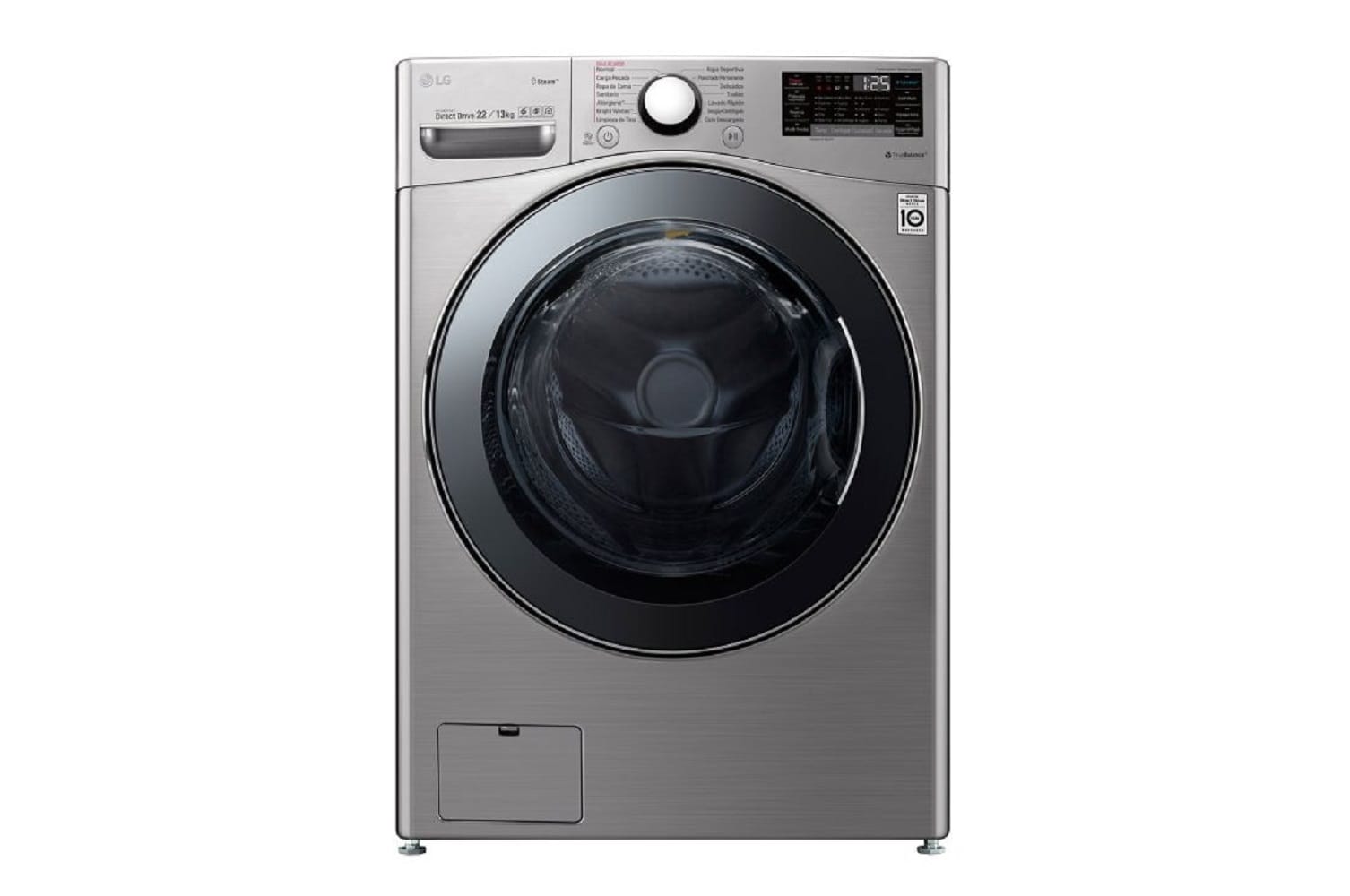 LG WASHING MACHINE & DRYER F2720RVTV 20/10KG DARK SILVER