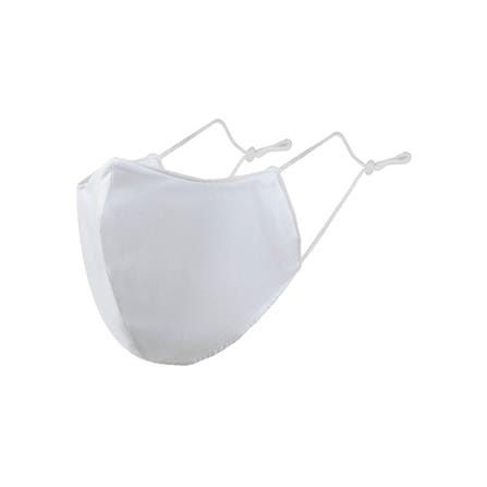 REUSABLE FACE MASK WITH EAR STRAPS PM 2.5 DEXZON WHITE