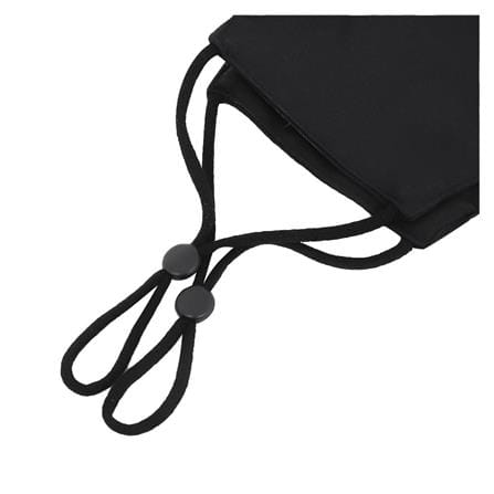 REUSABLE FACE MASK WITH EAR STRAPS PM 2.5 DEXZON BLACK