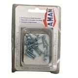 AMAN DRY WALL SCREW 6X3/4" WHITE-20PCS MKZ-620
