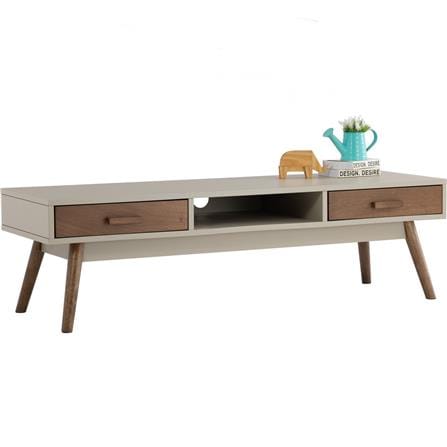 NUHOOM TV CABINET BAILEY 1.5M WALNUT/WHITE