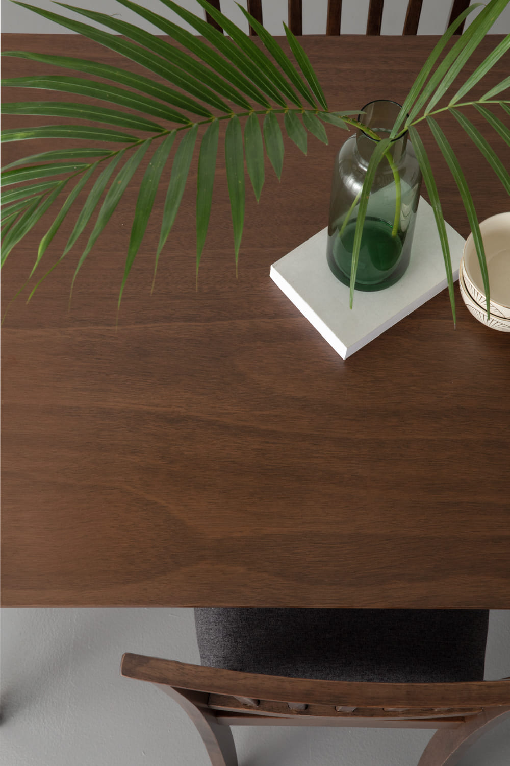 CHARMANT DINING TABLE 110CM WALNUT