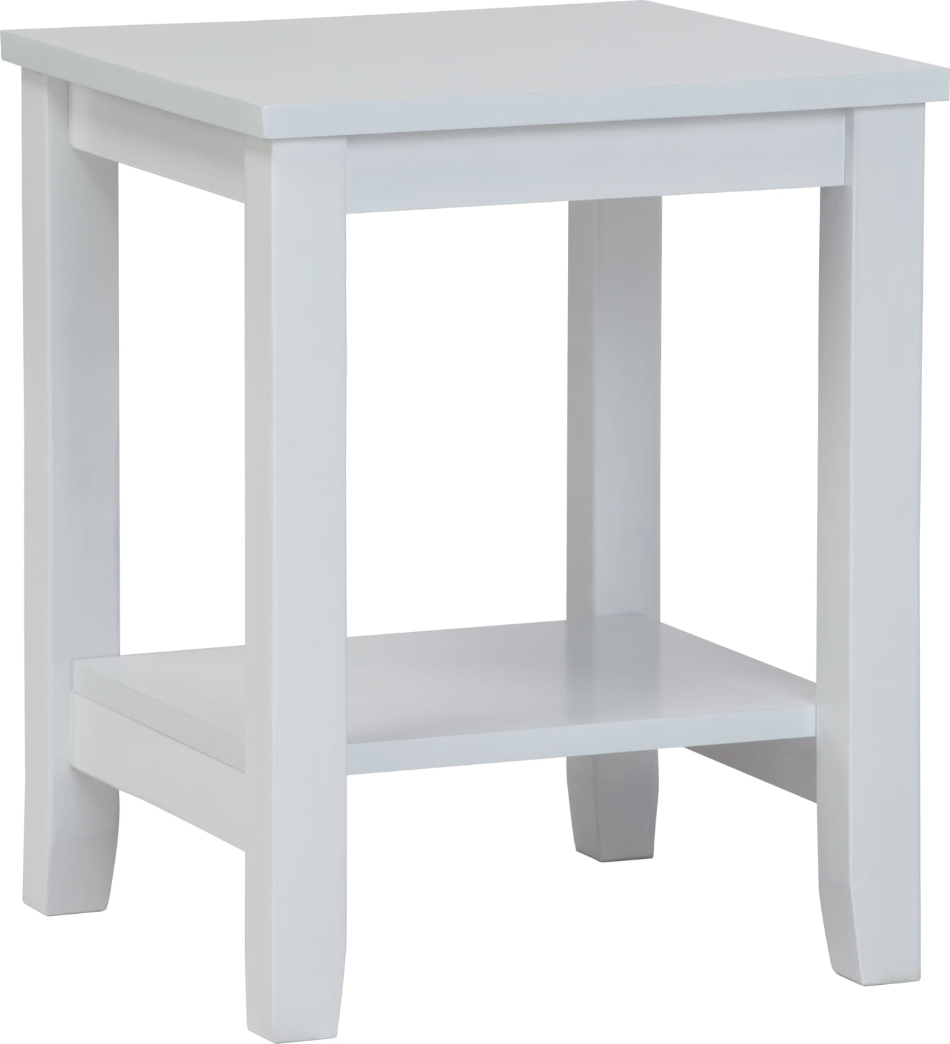 NUHOOM BEDSIDE TABLE ELINA WHITE