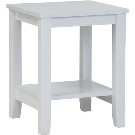 NUHOOM BEDSIDE TABLE ELINA WHITE