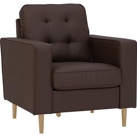 NESTHOUZ ROYCE SOFA 1 SEATER SOFA MOCHA