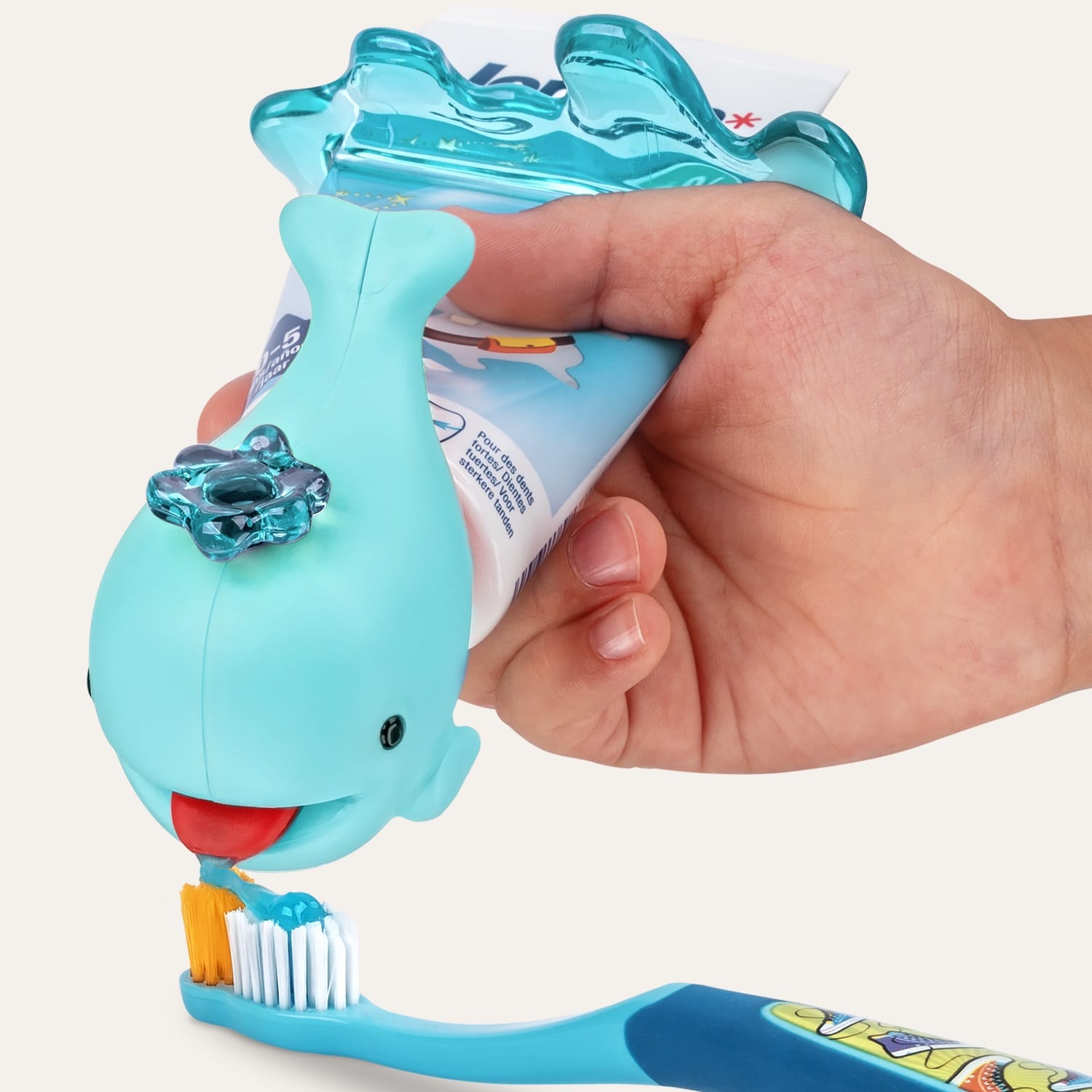 FLIPPER TOOTHPASTE SQUIRTER F24801-00 BLUE (H6XW4XD6 CM)