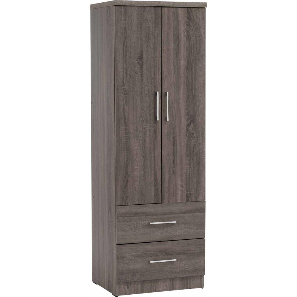 NUHOOM DUBLIN WARDROBE 2 DOOR+DRAWER SONOMA OAK