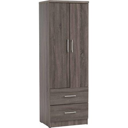 NUHOOM DUBLIN WARDROBE 2 DOOR+DRAWER SONOMA OAK