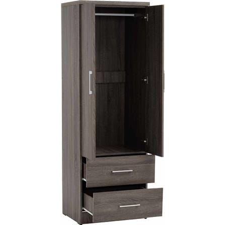 NUHOOM DUBLIN WARDROBE 2 DOOR+DRAWER SONOMA OAK