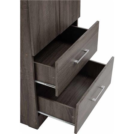 NUHOOM DUBLIN WARDROBE 2 DOOR+DRAWER SONOMA OAK