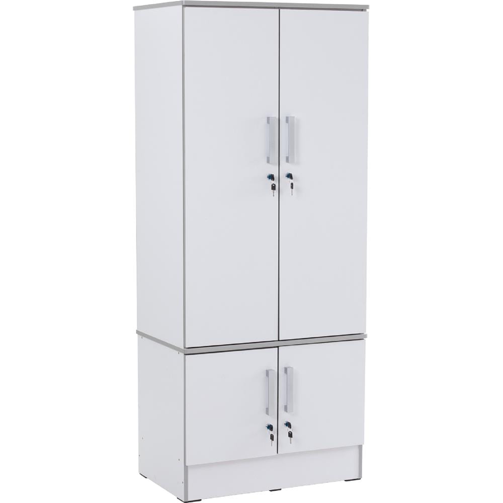 NUHOOM NAOMI WARDROBE 4 DOOR WHITE