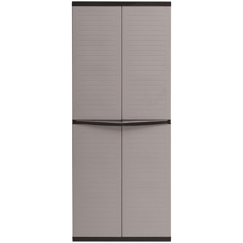 NUHOOM OPTIMUS LARGE WARDROBE  GREY/BLACK