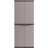 NUHOOM OPTIMUS LARGE WARDROBE  GREY/BLACK