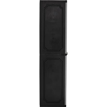 NUHOOM OPTIMUS LARGE WARDROBE  GREY/BLACK