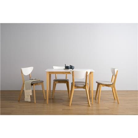 NUHOOM ALLEGRO DINING TABLE  150CM COCOA