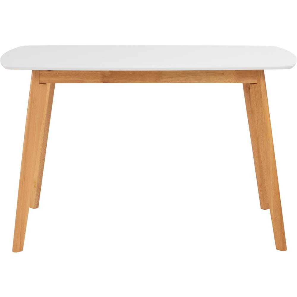 AIMON DINING TABLE  120CM WHITE LAC
