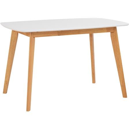 AIMON DINING TABLE  120CM WHITE LAC
