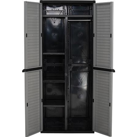 NUHOOM OPTIMUS MULTIPURPOSE CABINET BLACK/BEIGE