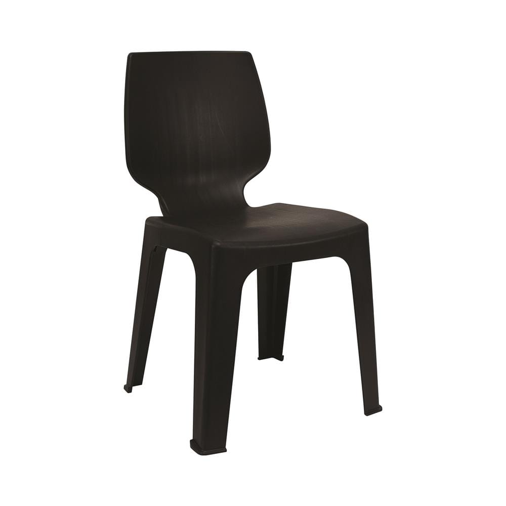 NUHOOM OPTIMUS SIDE CHAIR DARK BLACK