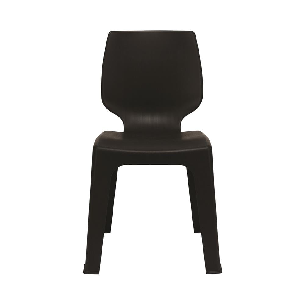 NUHOOM OPTIMUS SIDE CHAIR DARK BLACK