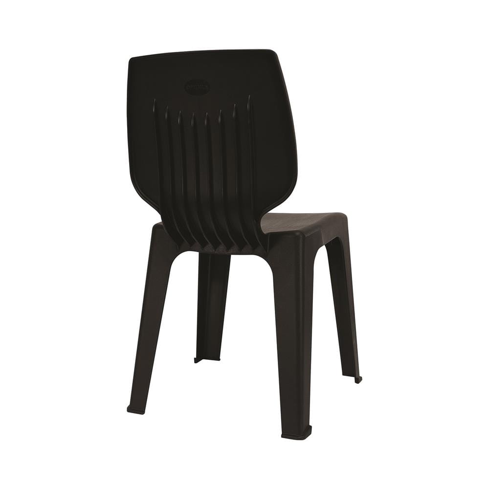 NUHOOM OPTIMUS SIDE CHAIR DARK BLACK