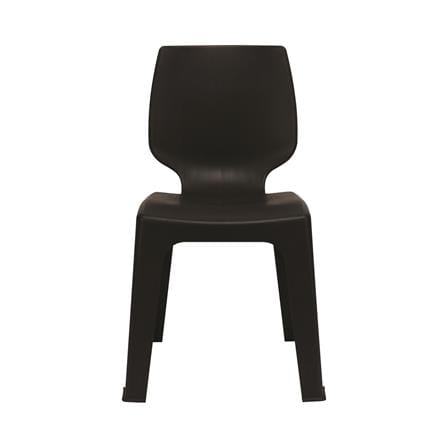 NUHOOM OPTIMUS SIDE CHAIR DARK BLACK