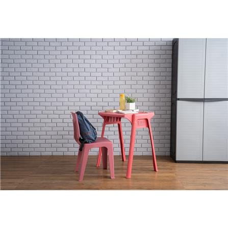 NUHOOM OPTIMUS SIDE CHAIR DARK PINK
