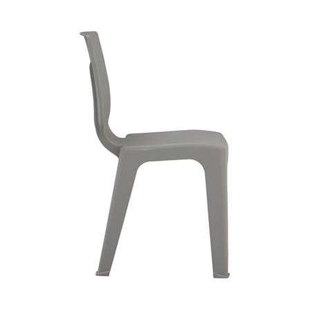 NUHOOM OPTIMUS SIDE CHAIR DARK GREY