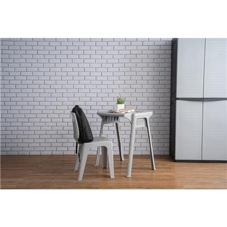 NUHOOM OPTIMUS SIDE CHAIR DARK GREY