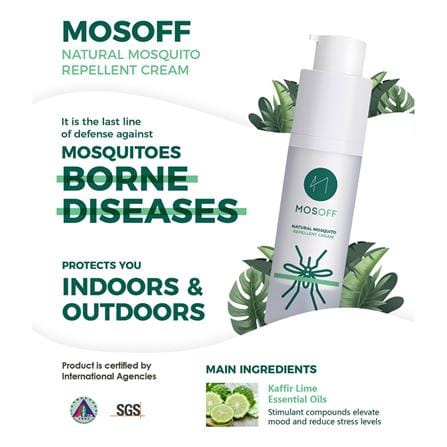 KINOPLUS MOSOFF NATURAL MOSQUITO REPELLENT CREAM 30ML