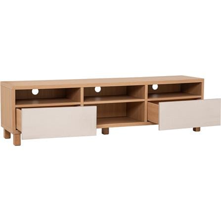 NESTHOUZ TV CABINET PONTO 1.78M OAK/WHITE