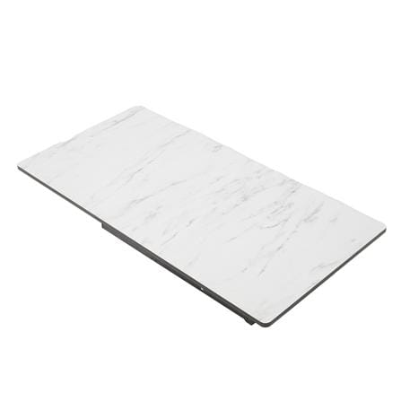 MULTIPURPOSE TABLE FURDINI 60X120CM WHITE MARBLE PATTERN