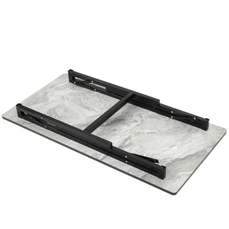 MULTIPURPOSE TABLE FURDINI 60X120CM GREY MARBLE PATTERN