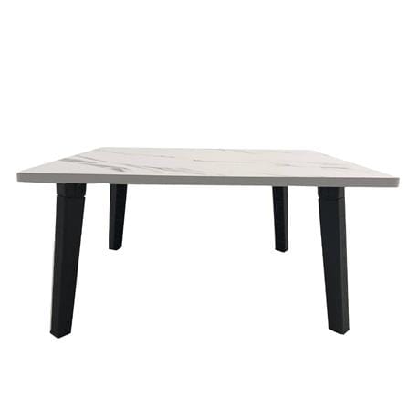 FOLDING TABLE FURDINI 60X60CM WHITE MARBLE