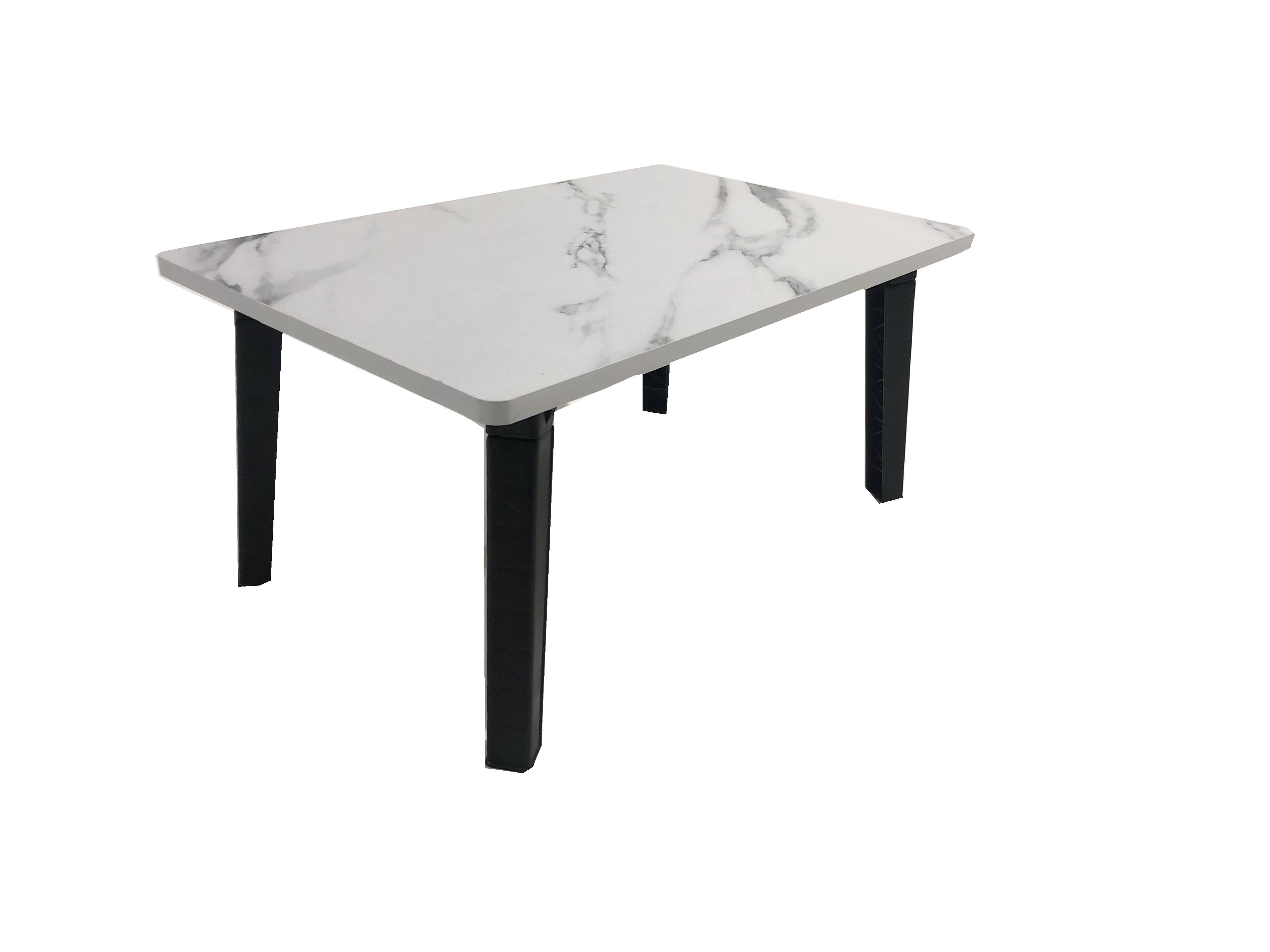 FOLDING TABLE FURDINI 40X60CM WHITE MARBLE