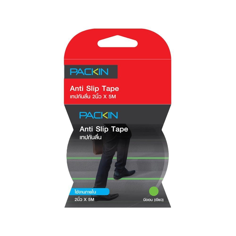 ANTI-SLIP TAPE NEON PACK IN 2INX5M GREEN