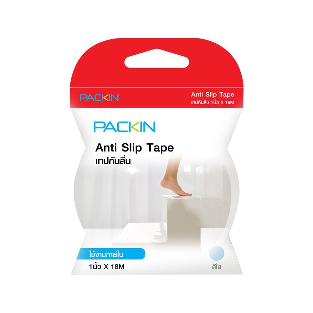 ANTI-SLIP TAPE PACK IN 1INX18M CLEAR