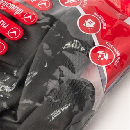 RUBBER GLOVES HORSE BRND BLACK