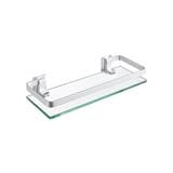 1-TIER WALL-MOUNTED GLASS SHELF MOYA A4126A