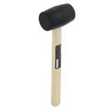 MATALL RUBBER MALLET WOODEN HANDLE 0.5LB RMH008W-A