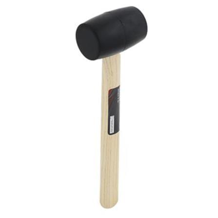 MATALL RUBBER MALLET WOODEN HANDLE 0.5LB RMH008W-A