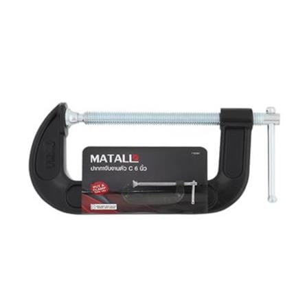 MATALL C-CLAMP 6" AC517-A  BLACK