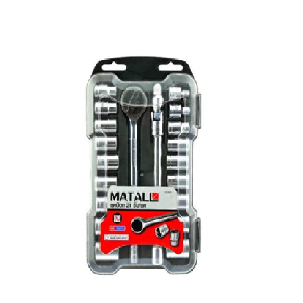 MATALL 21EA SOCKET SET AC332-CRV-A