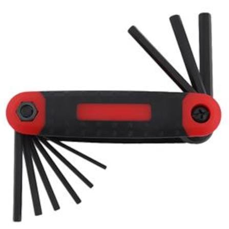 MATALL 9EA HEX KEY SET MULTIPLE SIZE DT1238-A